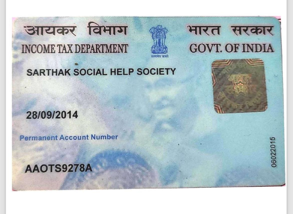 PAN Card - Income Tax Department